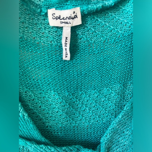 Splendid Oversized Lightweight Sweater Size Small - Picture 3 of 7